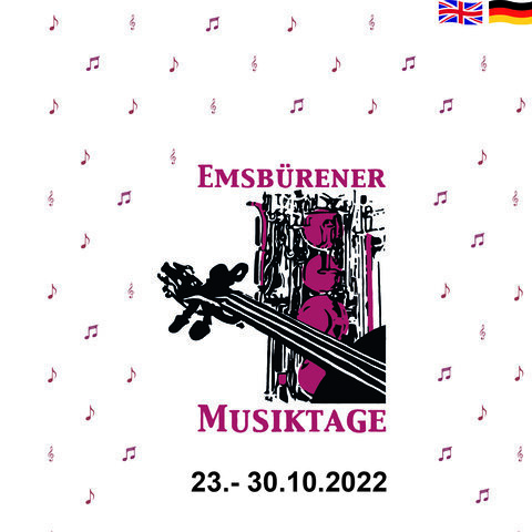 COVER Meisterkurs-Broschüre Emsbürener Musiktage 2022