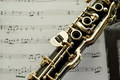 Oboe mit Noten