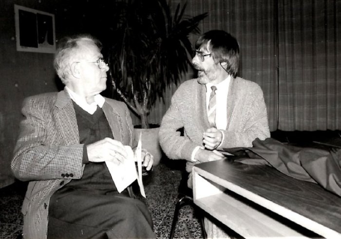 Konrad Grahe und Erhard Würth